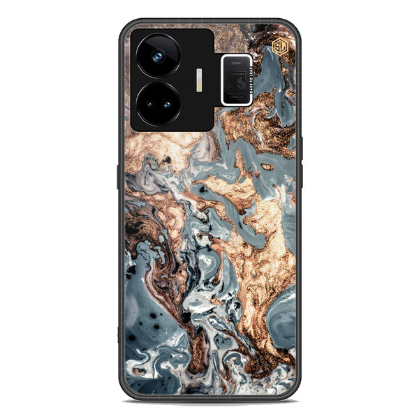 Marble Series Soft Phone Case - Premium Glass Case - Design 5 - Realme GT Neo 5