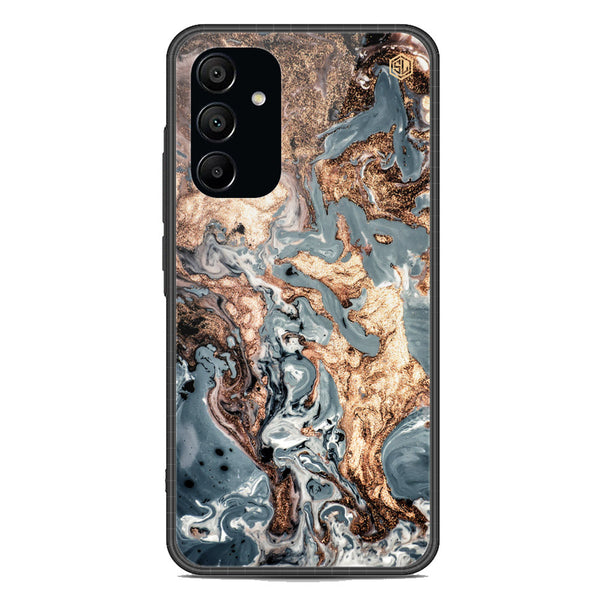 Marble Series Soft Phone Case - Premium Glass Case - Design 5 - Samsung Galaxy A15 5G