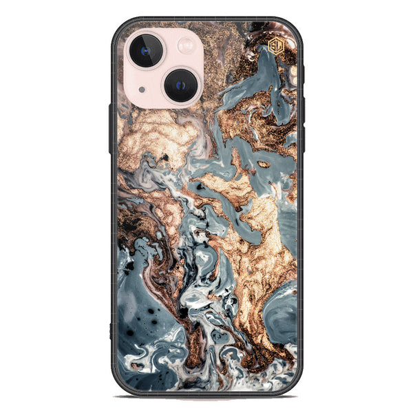 Marble Series Soft Phone Case - Premium Glass Case - Design 5 - iPhone 14 Plus