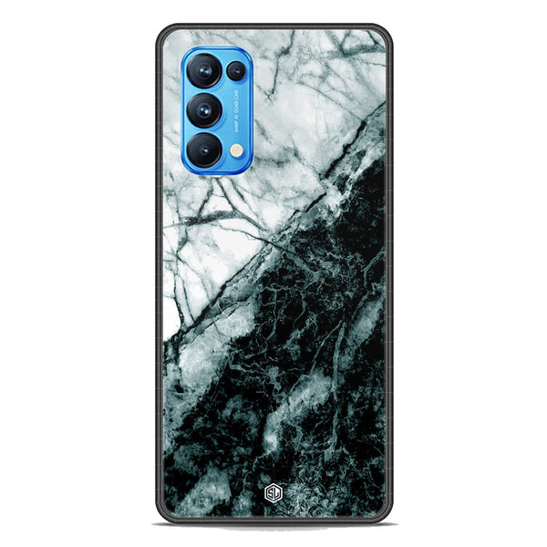 Marble Series Soft Phone Case - Premium Glass Case - Design 6 - Oppo Reno 5 Pro 5G