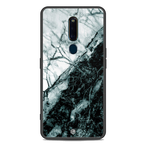 Marble Series Soft Phone Case - Premium Glass Case - Design 6 - Oppo R19