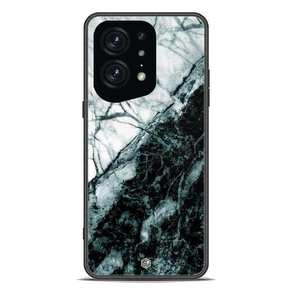 Marble Series Soft Phone Case - Premium Glass Case - Design 6 - Oppo Find X5 Pro