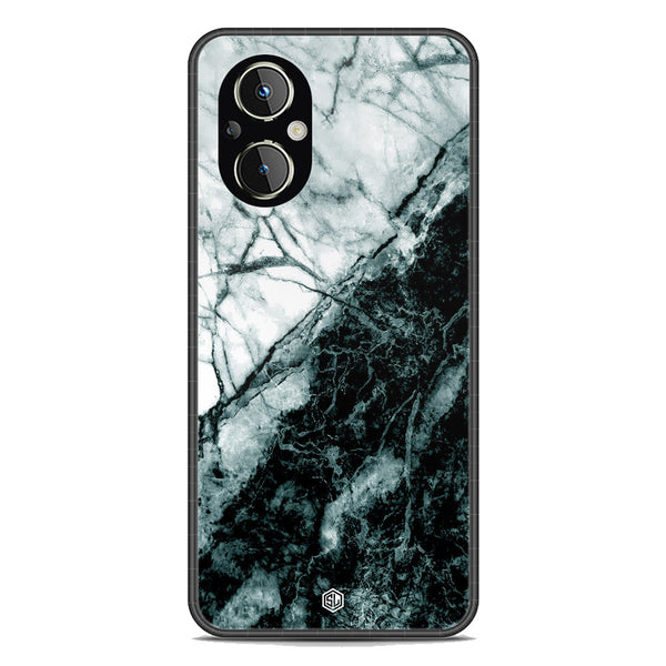 Marble Series Soft Phone Case - Premium Glass Case - Design 6 - Oppo F21 Pro 5G