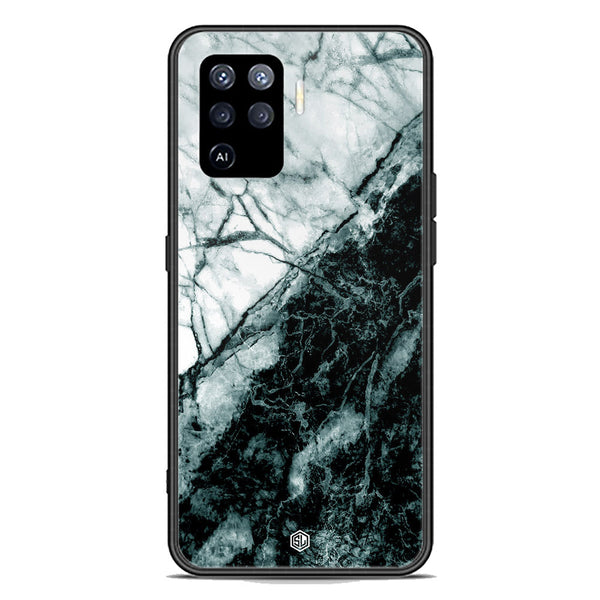 Marble Series Soft Phone Case - Premium Glass Case - Design 6 - Oppo F19 Pro