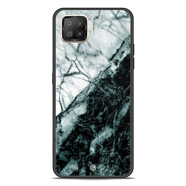 Marble Series Soft Phone Case - Premium Glass Case - Design 6 - Oppo F17