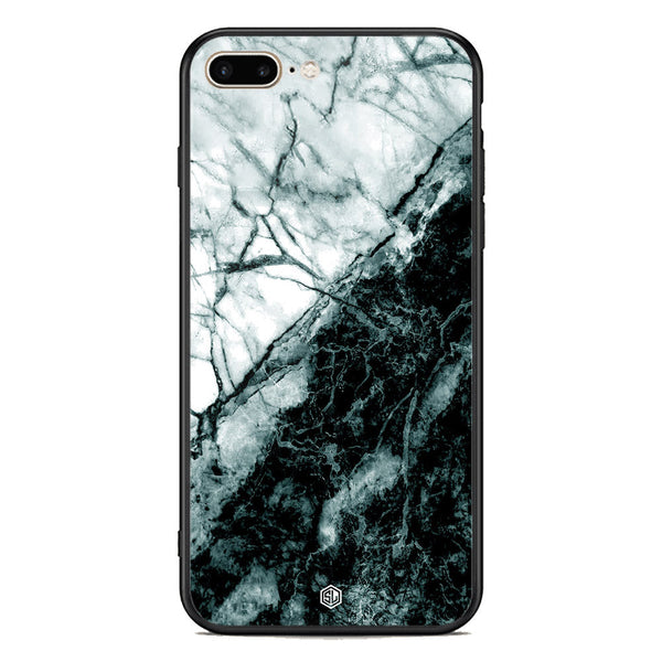 Marble Series Soft Phone Case - Premium Glass Case - Design 6 - iPhone 8 Plus / 7 Plus