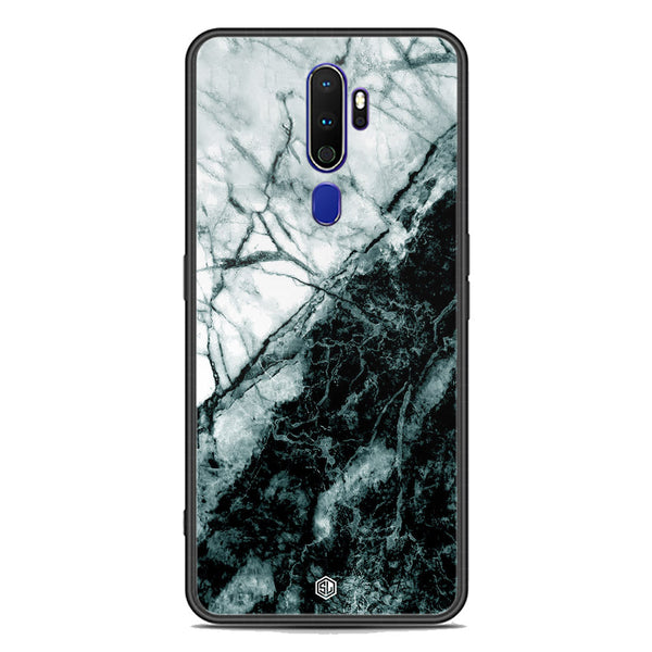 Marble Series Soft Phone Case - Premium Glass Case - Design 6 - Oppo A9 2020