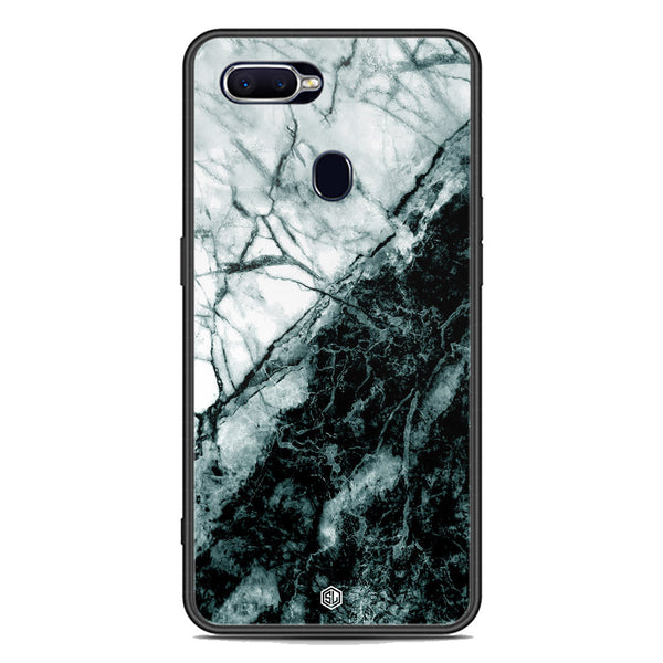 Marble Series Soft Phone Case - Premium Glass Case - Design 6 - Oppo A7x