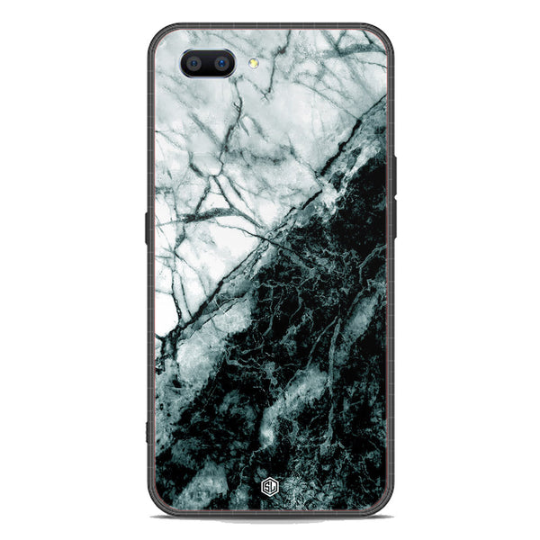 Marble Series Soft Phone Case - Premium Glass Case - Design 6 - Oppo A3s