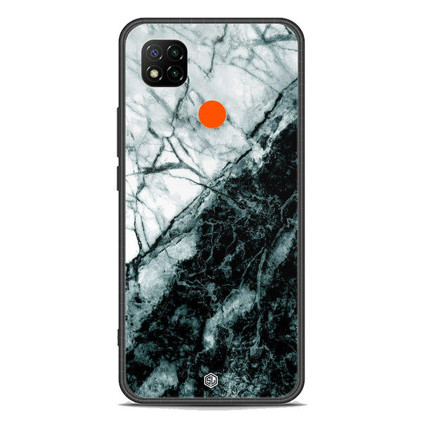 Marble Series Soft Phone Case - Premium Glass Case - Design 6 - Xiaomi Redmi 9C