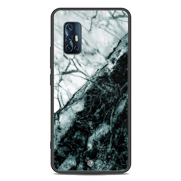 Marble Series Soft Phone Case - Premium Glass Case - Design 6 - Vivo Y9s