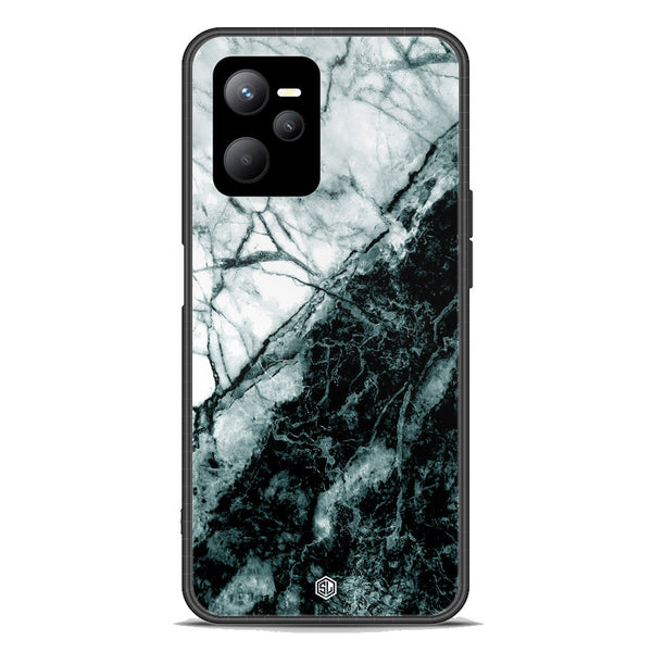 Marble Series Soft Phone Case - Premium Glass Case - Design 6 - Realme V25