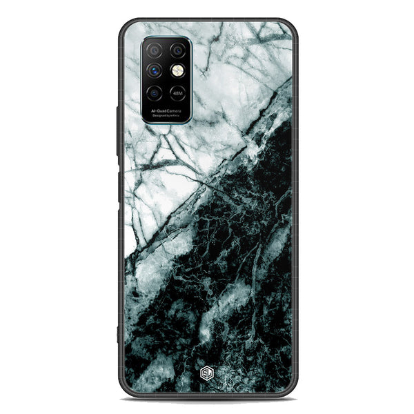 Marble Series Soft Phone Case - Premium Glass Case - Design 6 - Infinix Note 8i