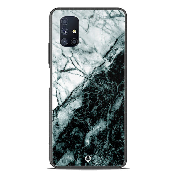 Marble Series Soft Phone Case - Premium Glass Case - Design 6 - Samsung Galaxy M51