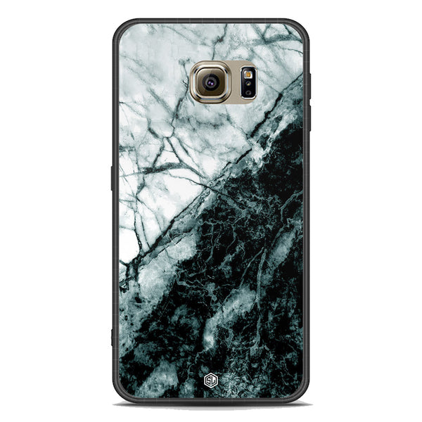 Marble Series Soft Phone Case - Acrylic Case - Design 6 - - Samsung Galaxy S6