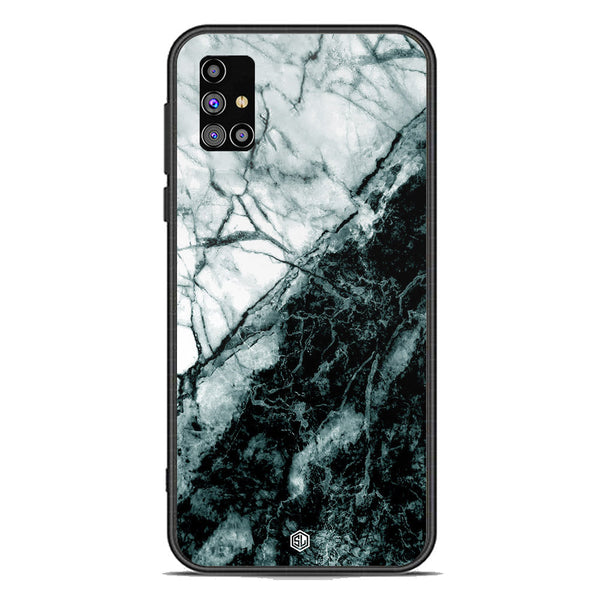 Marble Series Soft Phone Case - Premium Glass Case - Design 6 - Samsung Galaxy M31s