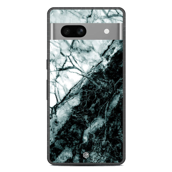 Marble Series Soft Phone Case - Metal Case - Design 6 - Google Pixel 7a