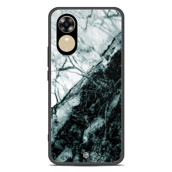 Marble Series Soft Phone Case - Premium Glass Case - Design 6 - Oppo A17k