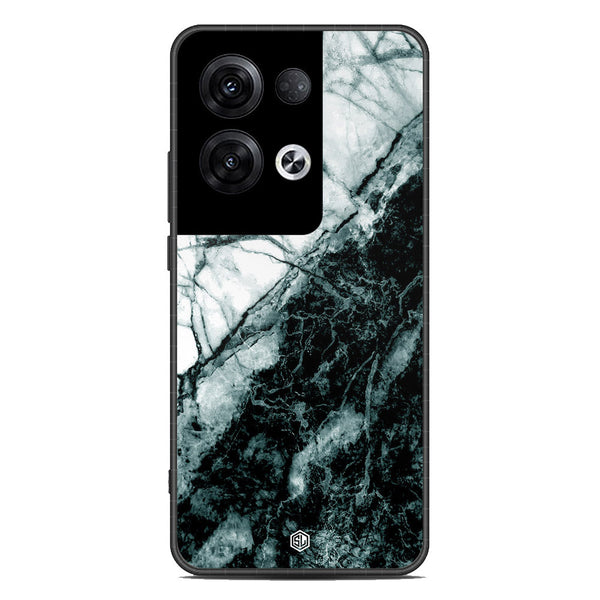 Marble Series Soft Phone Case - Premium Glass Case - Design 6 - Oppo Reno 8 Pro Plus