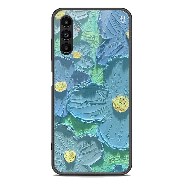 Floral Series Soft Phone Case - Premium Glass Case - Design 1 - Samsung Galaxy A04s