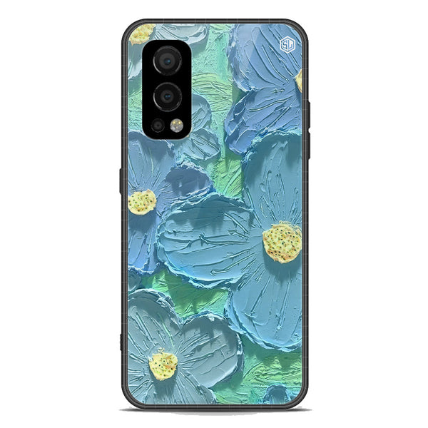 Floral Series Soft Phone Case - Premium Glass Case - Design 1 - OnePlus Nord 2