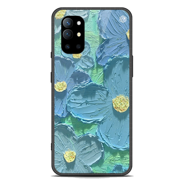 Floral Series Soft Phone Case - Premium Glass Case - Design 1 - OnePlus 9R