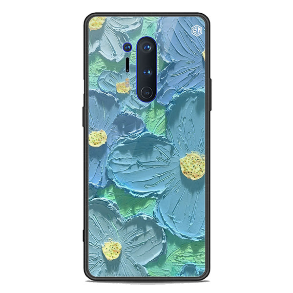 Floral Series Soft Phone Case - Premium Glass Case - Design 1 - OnePlus 8 Pro