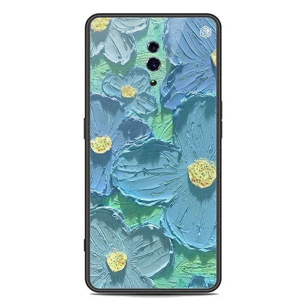 Floral Series Soft Phone Case - Premium Glass Case - Design 1 - Oppo Reno