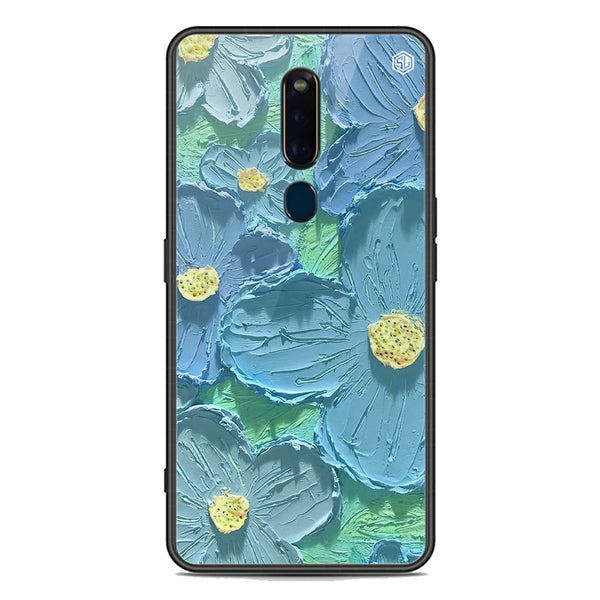 Floral Series Soft Phone Case - Premium Glass Case - Design 1 - Oppo R19