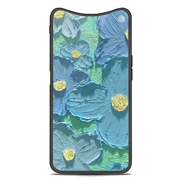 Floral Series Soft Phone Case - Premium Glass Case - Design 1 - Oppo Find X