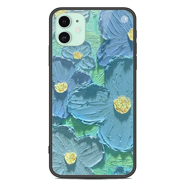 Floral Series Soft Phone Case - Premium Glass Case - Design 1 - iPhone 11