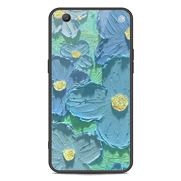 Floral Series Soft Phone Case - Premium Glass Case - Design 1 - Oppo A59