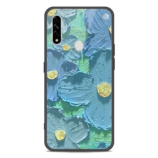 Floral Series Soft Phone Case - Premium Glass Case - Design 1 - Oppo A31