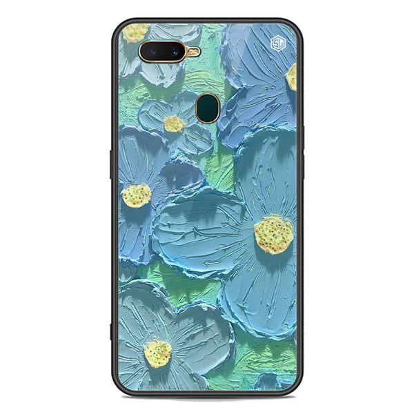 Floral Series Soft Phone Case - Premium Glass Case - Design 1 - Oppo A12s