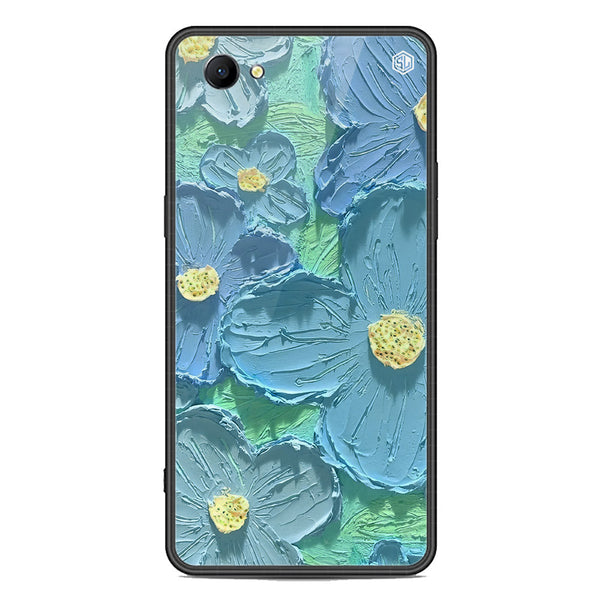 Floral Series Soft Phone Case - Premium Glass Case - Design 1 - Oppo A3