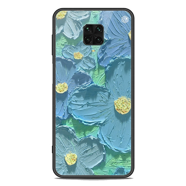 Floral Series Soft Phone Case - Premium Glass Case - Design 1 - Xiaomi Redmi Note 9 Pro