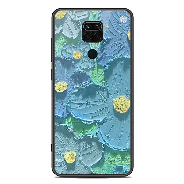 Floral Series Soft Phone Case - Premium Glass Case - Design 1 - Xiaomi Redmi Note 9