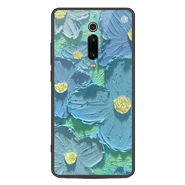 Floral Series Soft Phone Case - Premium Glass Case - Design 1 - Xiaomi Redmi K20