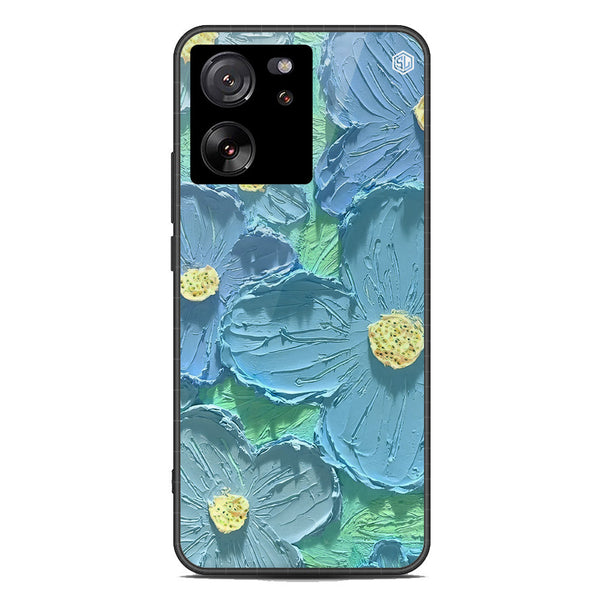 Floral Series Soft Phone Case - Premium Glass Case - Design 1 - Xiaomi 13T