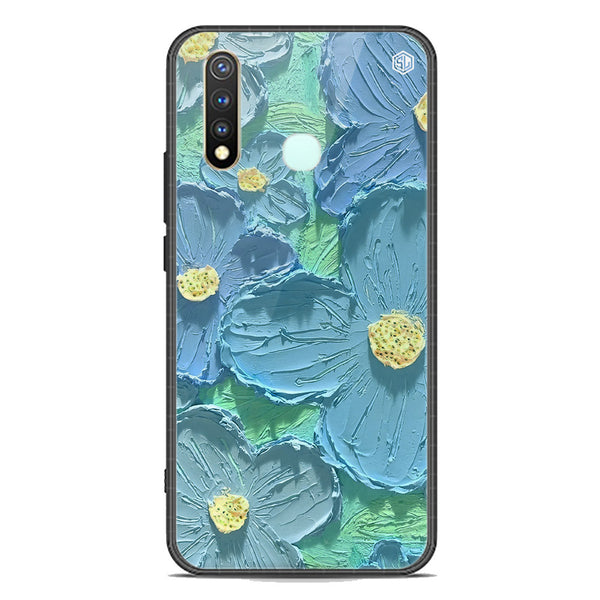 Floral Series Soft Phone Case - Premium Glass Case - Design 1 - Vivo Y19