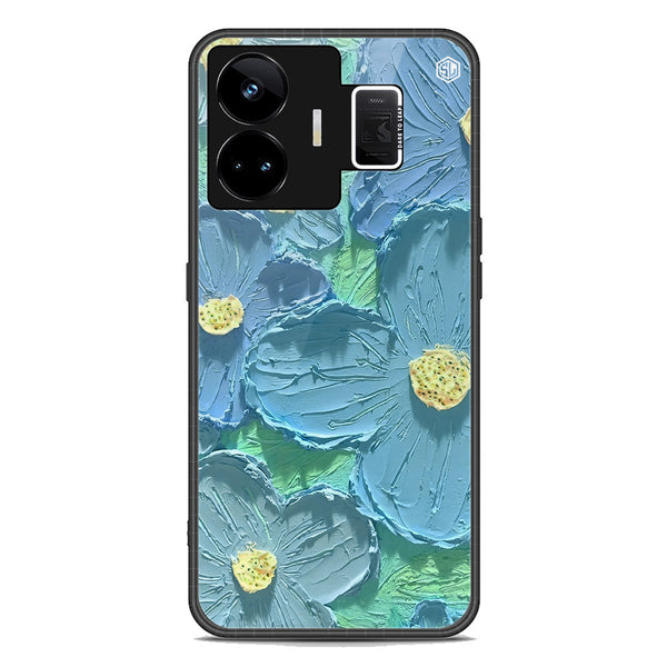 Floral Series Soft Phone Case - Premium Glass Case - Design 1 - Realme GT Neo 5