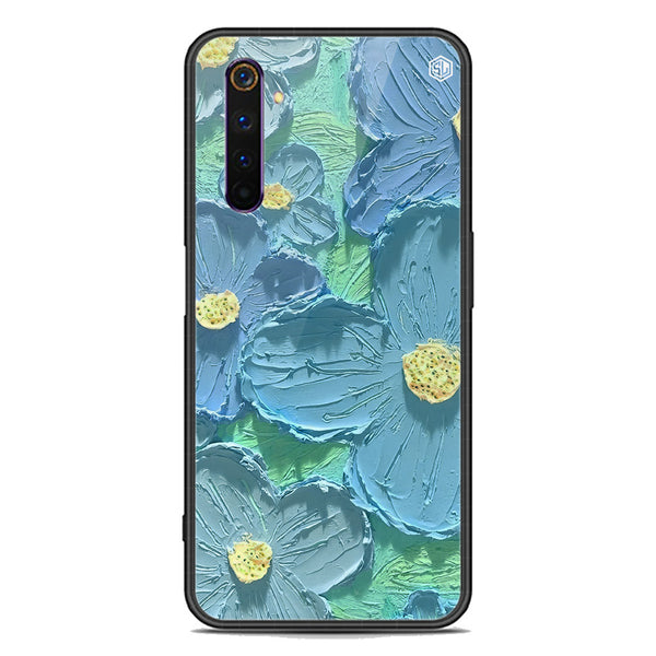 Floral Series Soft Phone Case - Premium Glass Case - Design 1 - Realme 6 Pro