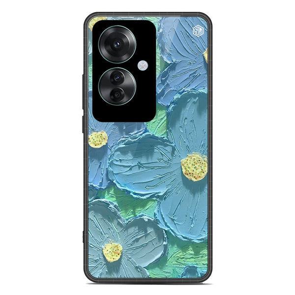 Floral Series Soft Phone Case - Premium Glass Case - Design 1 - Oppo Reno 11F