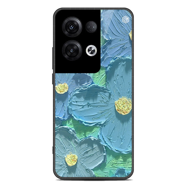 Floral Series Soft Phone Case - Premium Glass Case - Design 1 - Oppo Reno 8 Pro Plus