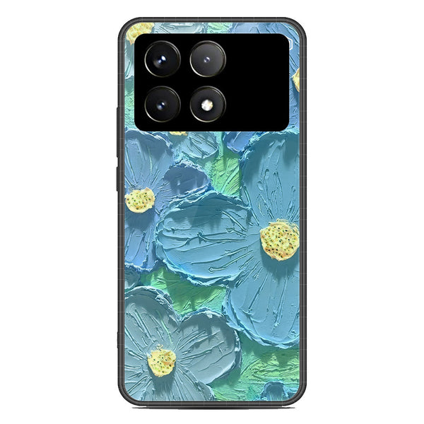 Floral Series Soft Phone Case - Premium Glass Case - Design 1 - Xiaomi Poco X6 Pro