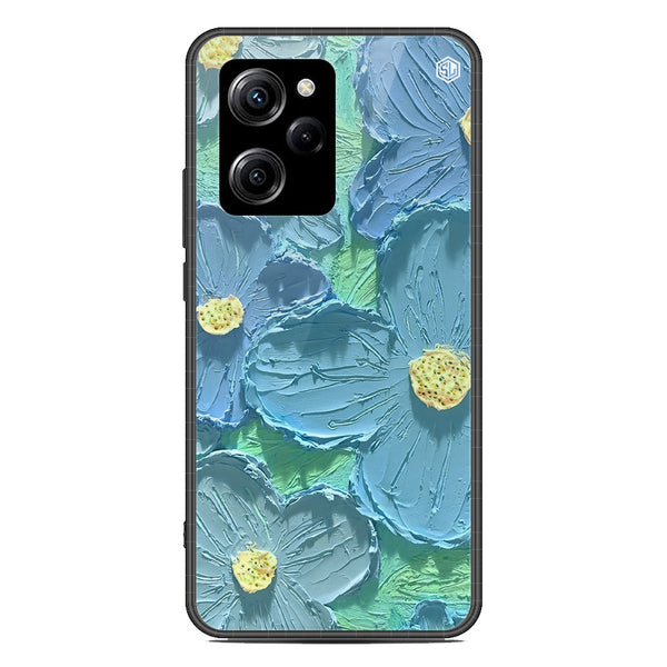 Floral Series Soft Phone Case - Premium Glass Case - Design 1 - Xiaomi Poco X5 Pro