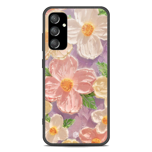 Floral Series Soft Phone Case - Premium Glass Case - Design 11 - Samsung Galaxy A14 5G