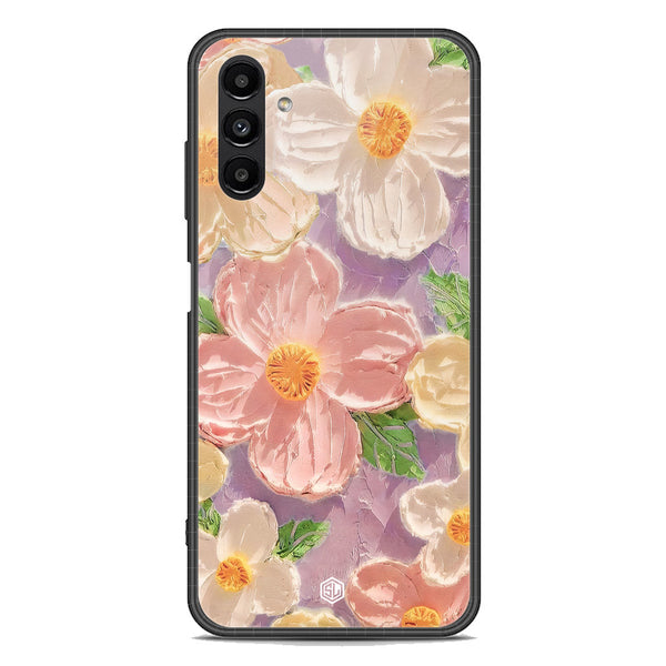 Floral Series Soft Phone Case - Premium Glass Case - Design 11 - Samsung Galaxy A04s