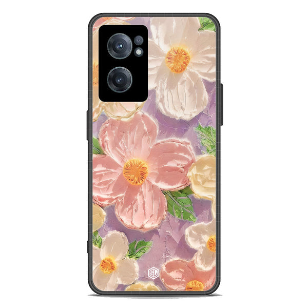 Floral Series Soft Phone Case - Premium Glass Case - Design 11 - OnePlus Nord CE 2 5G