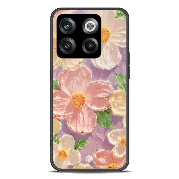 Floral Series Soft Phone Case - Premium Glass Case - Design 11 - OnePlus Ace Pro